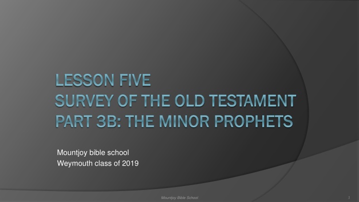 lesson five lesson five survey