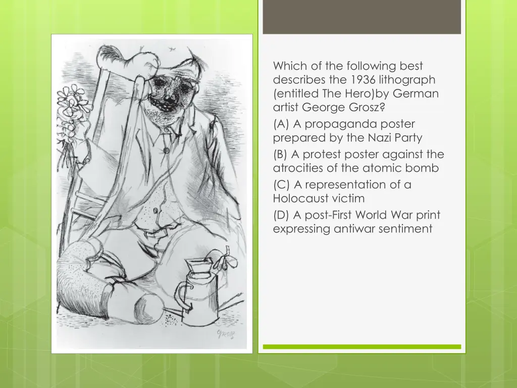 which of the following best describes the 1936