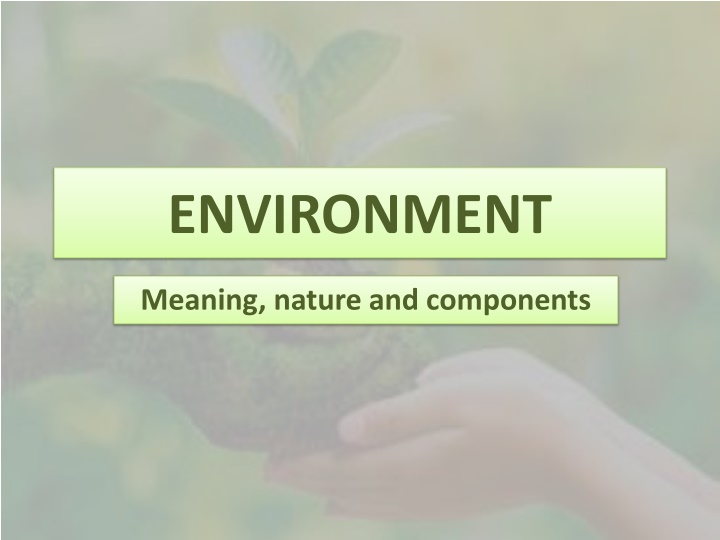 environment