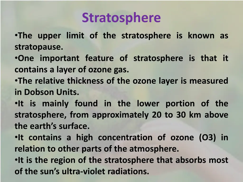 stratosphere 1