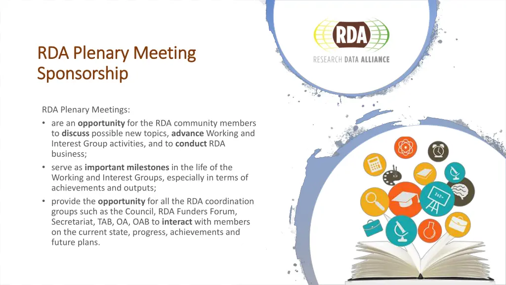 rda plenary meeting rda plenary meeting