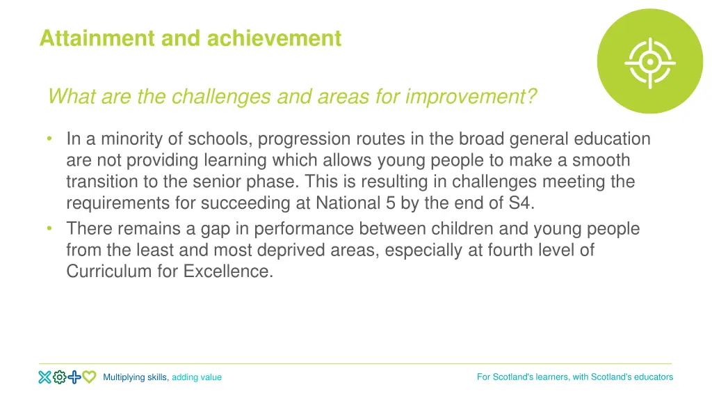 attainment and achievement 6