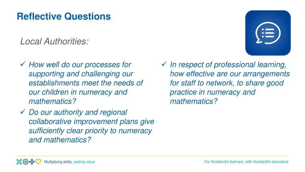 reflective questions 3