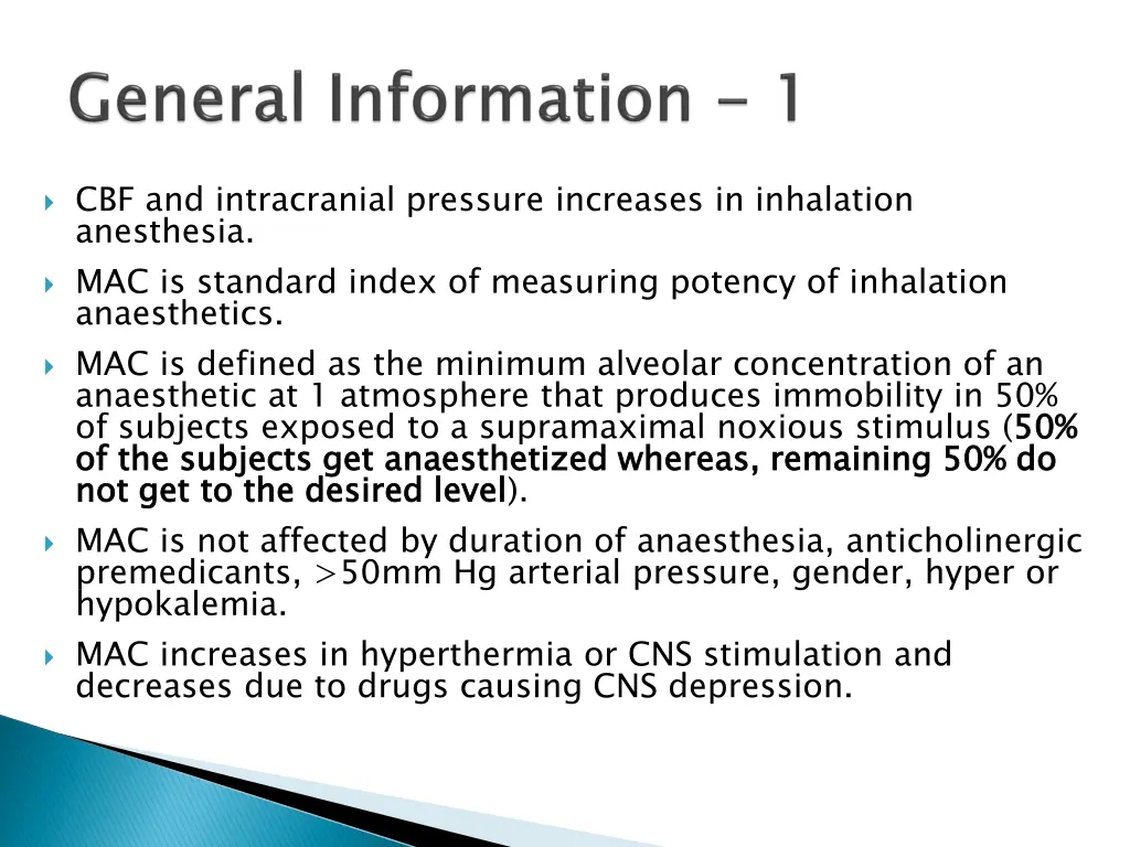 cbf and intracranial pressure increases