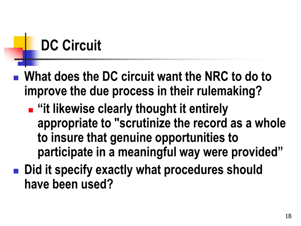 dc circuit