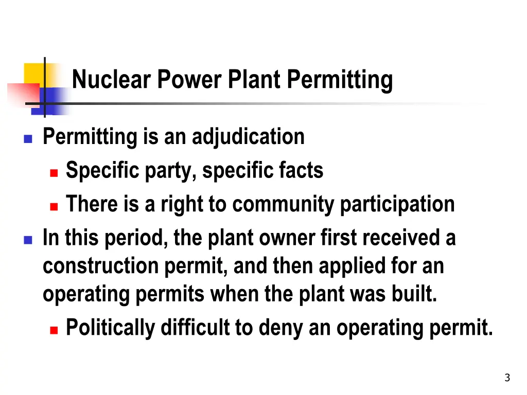 nuclear power plant permitting