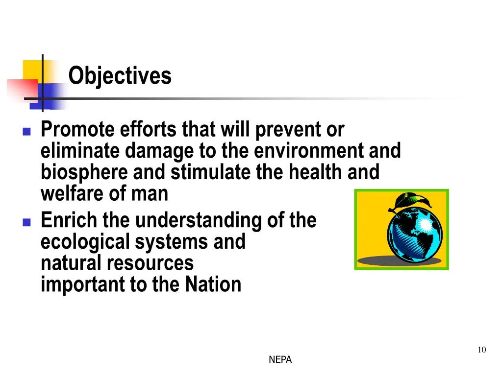objectives 1