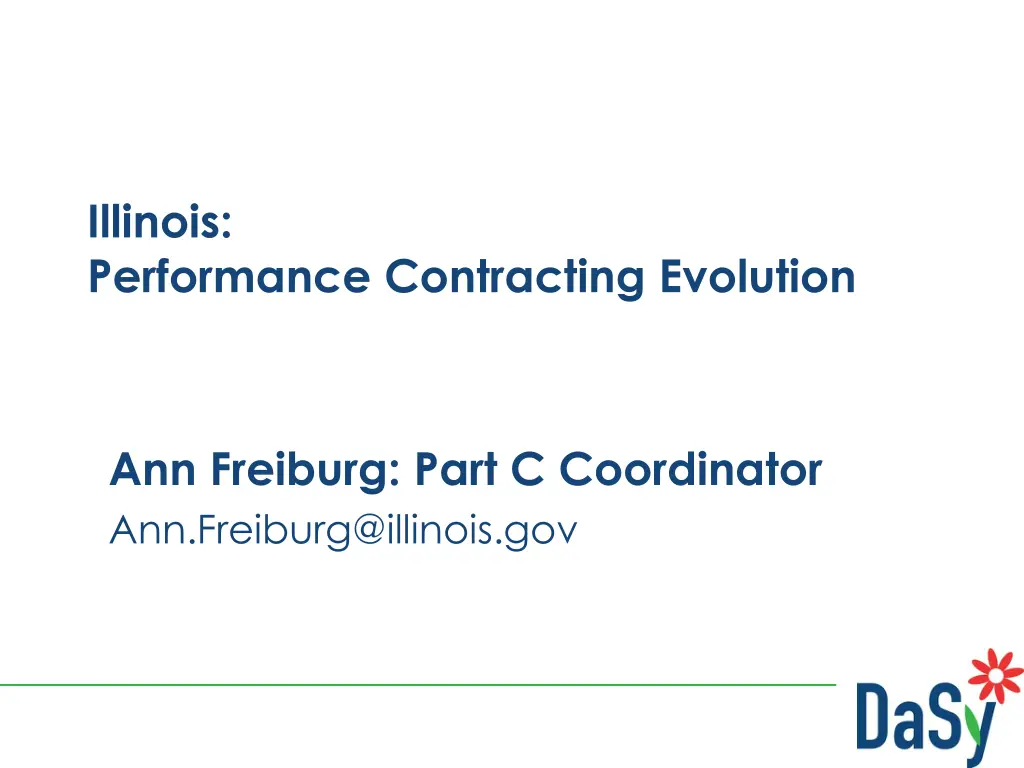 illinois performance contracting evolution