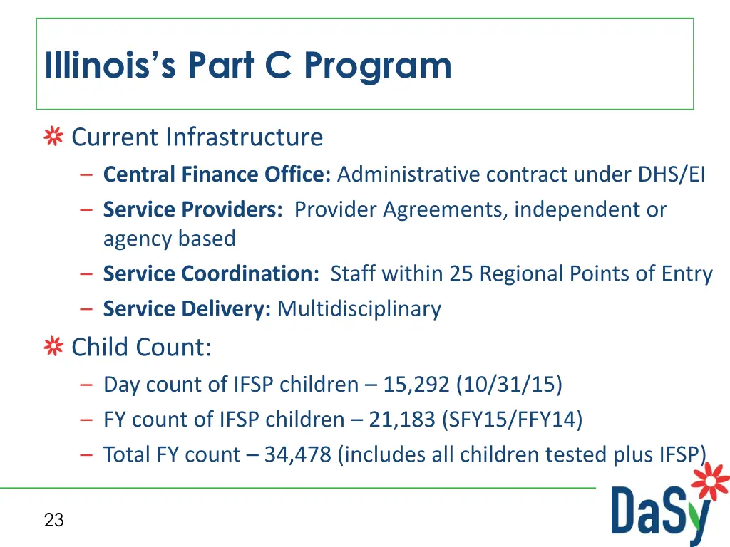 illinois s part c program