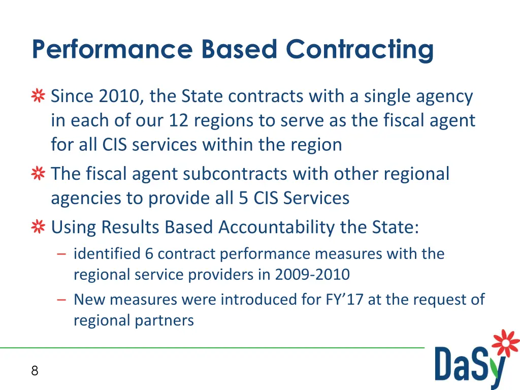 performance based contracting