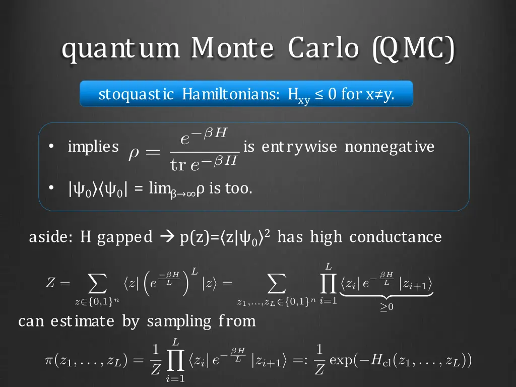 quantum monte carlo qmc
