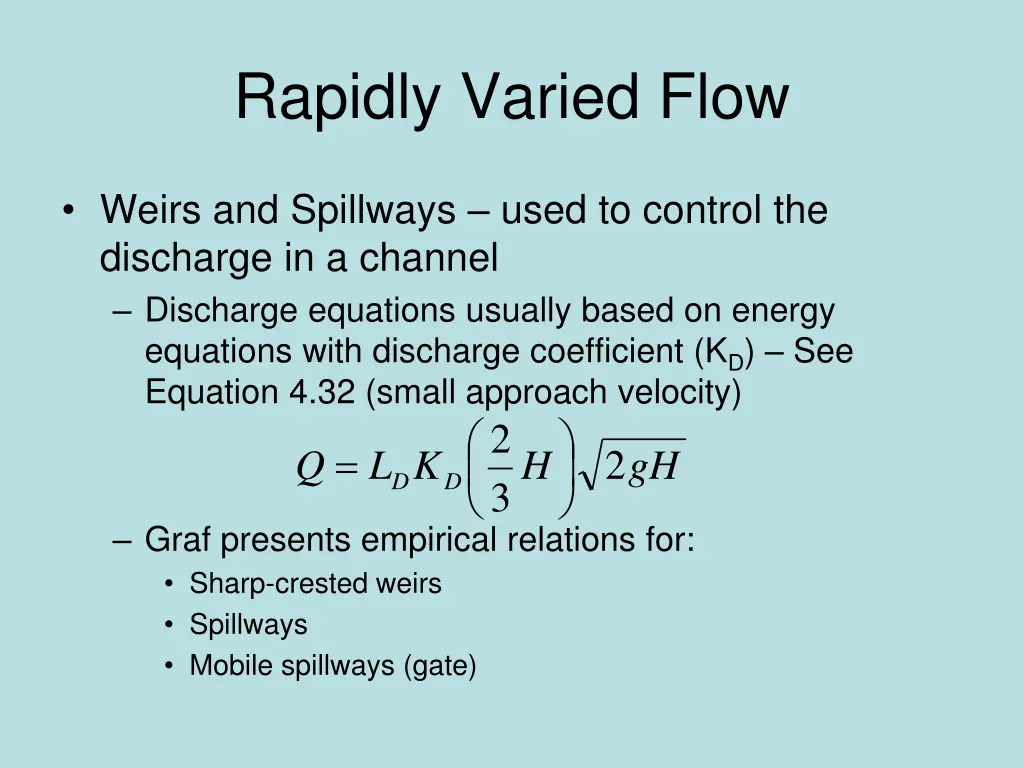 rapidly varied flow 1