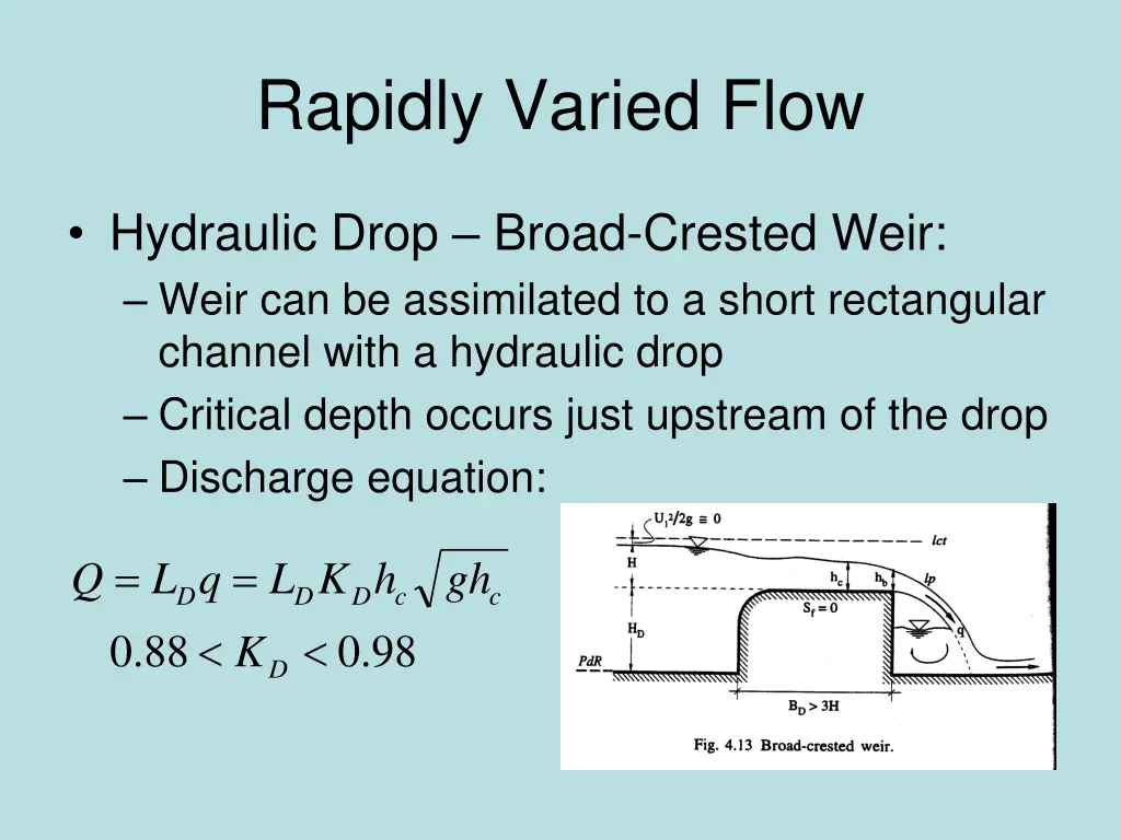 rapidly varied flow 3