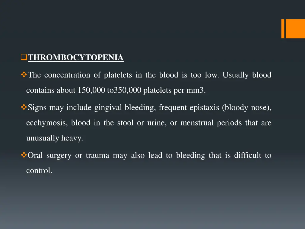 thrombocytopenia