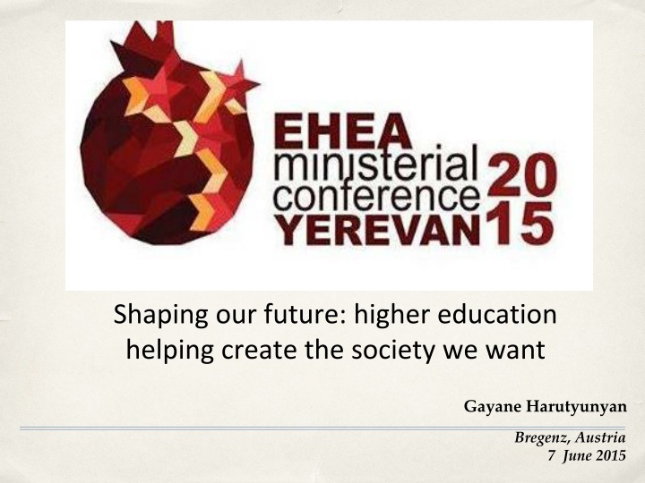 shaping our future higher education helping