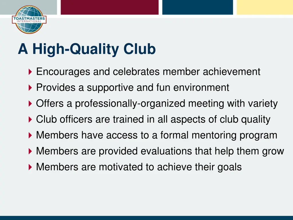 a high quality club