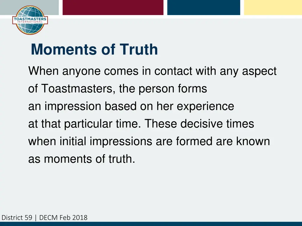 moments of truth when anyone comes in contact