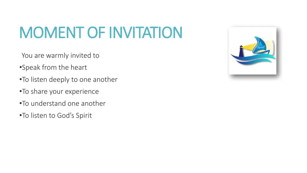 moment of invitation moment of invitation