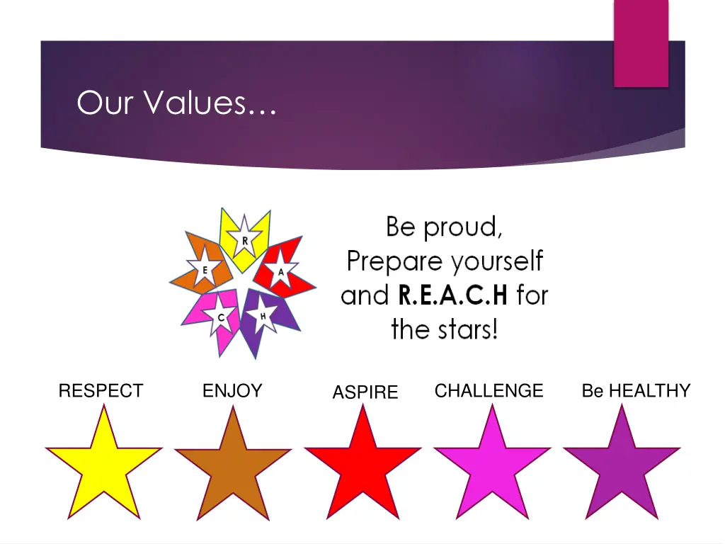 our values