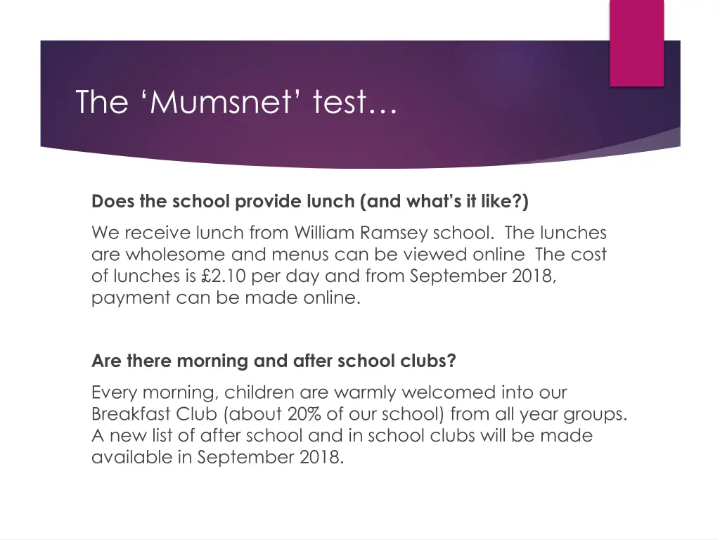 the mumsnet test 2