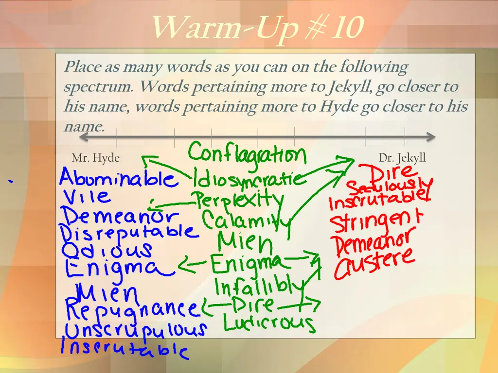 warm up 10