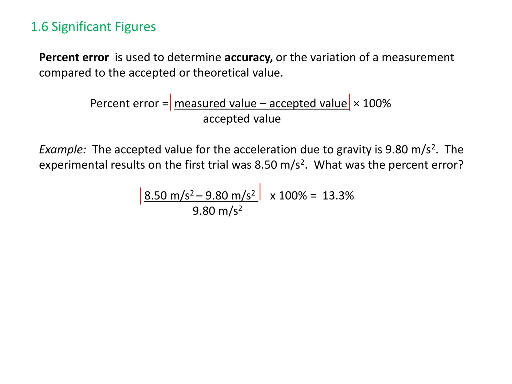 1 6 significant figures 9