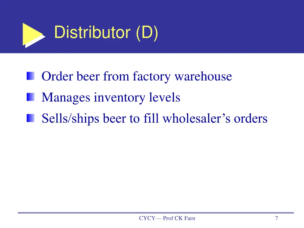 distributor d