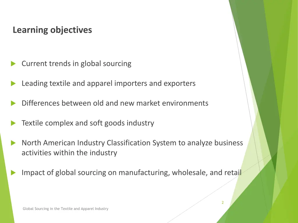 learning objectives
