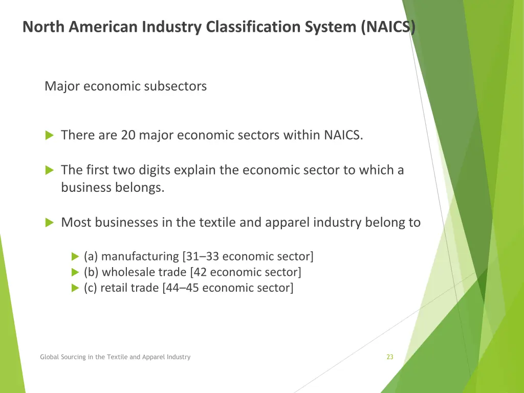 north american industry classification system 1