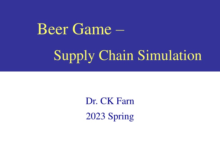 beer game