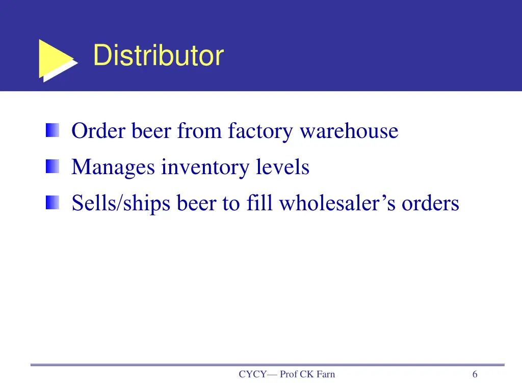 distributor