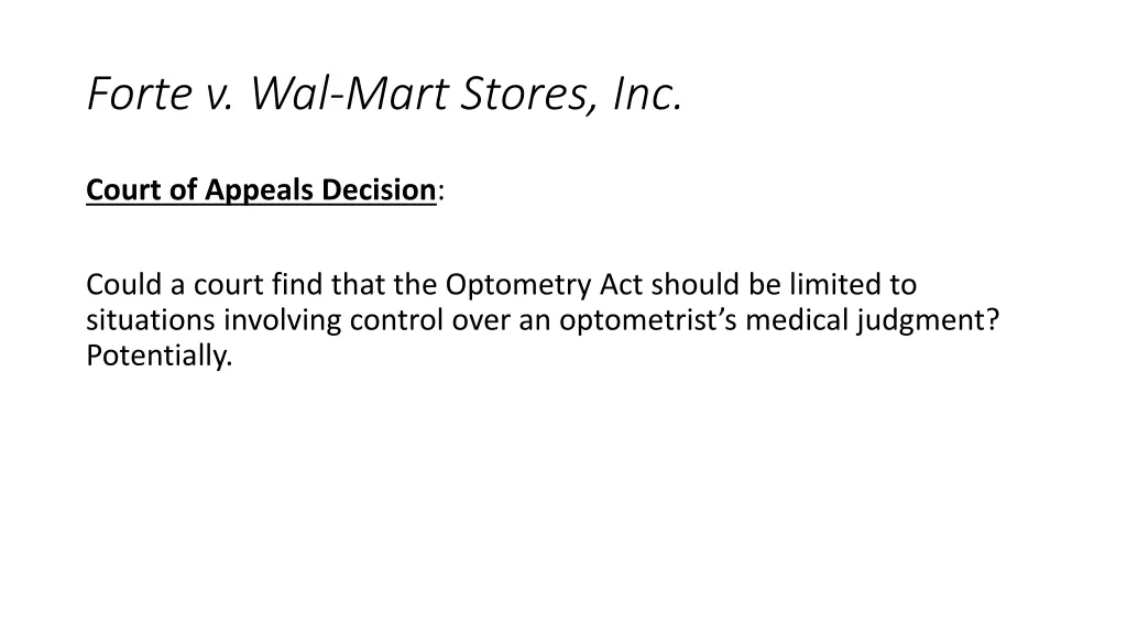 forte v wal mart stores inc 4