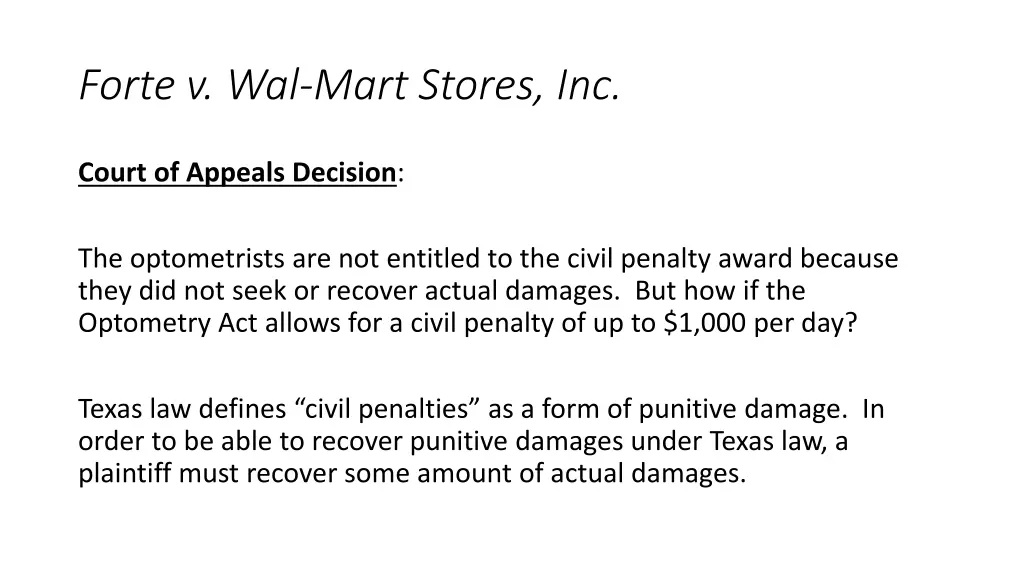 forte v wal mart stores inc 5