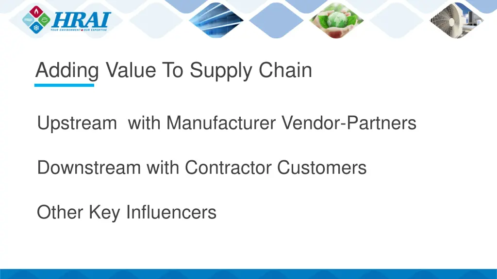 adding value to supply chain
