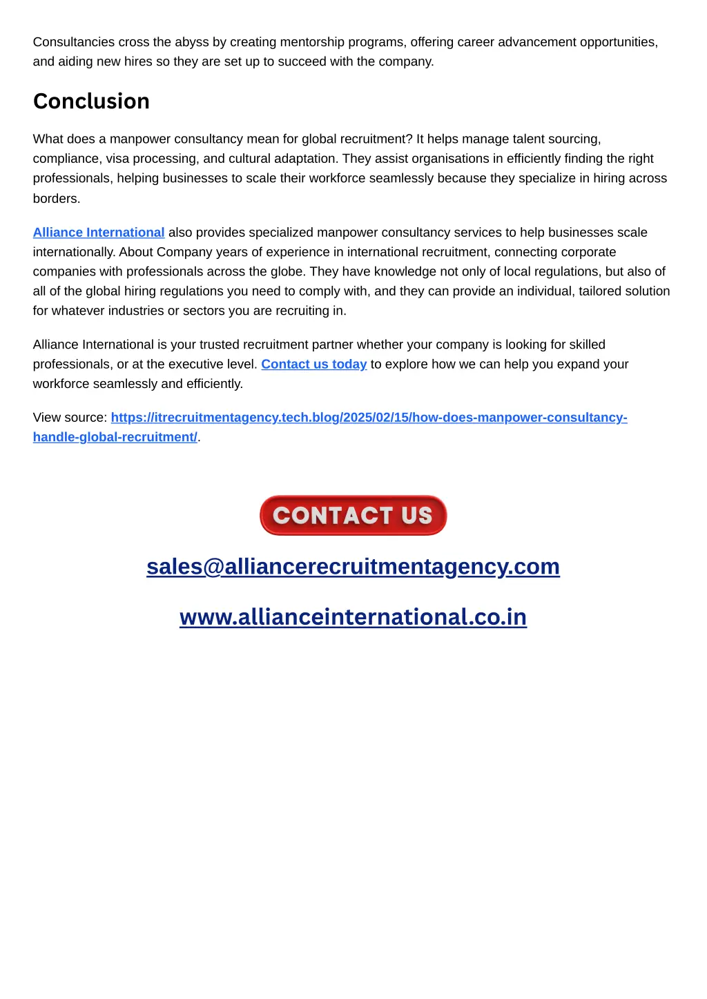 consultancies cross the abyss by creating