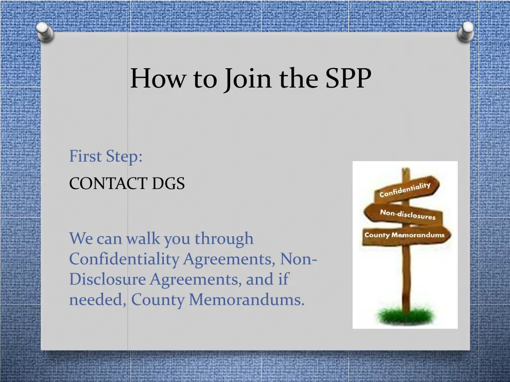 how to join the spp