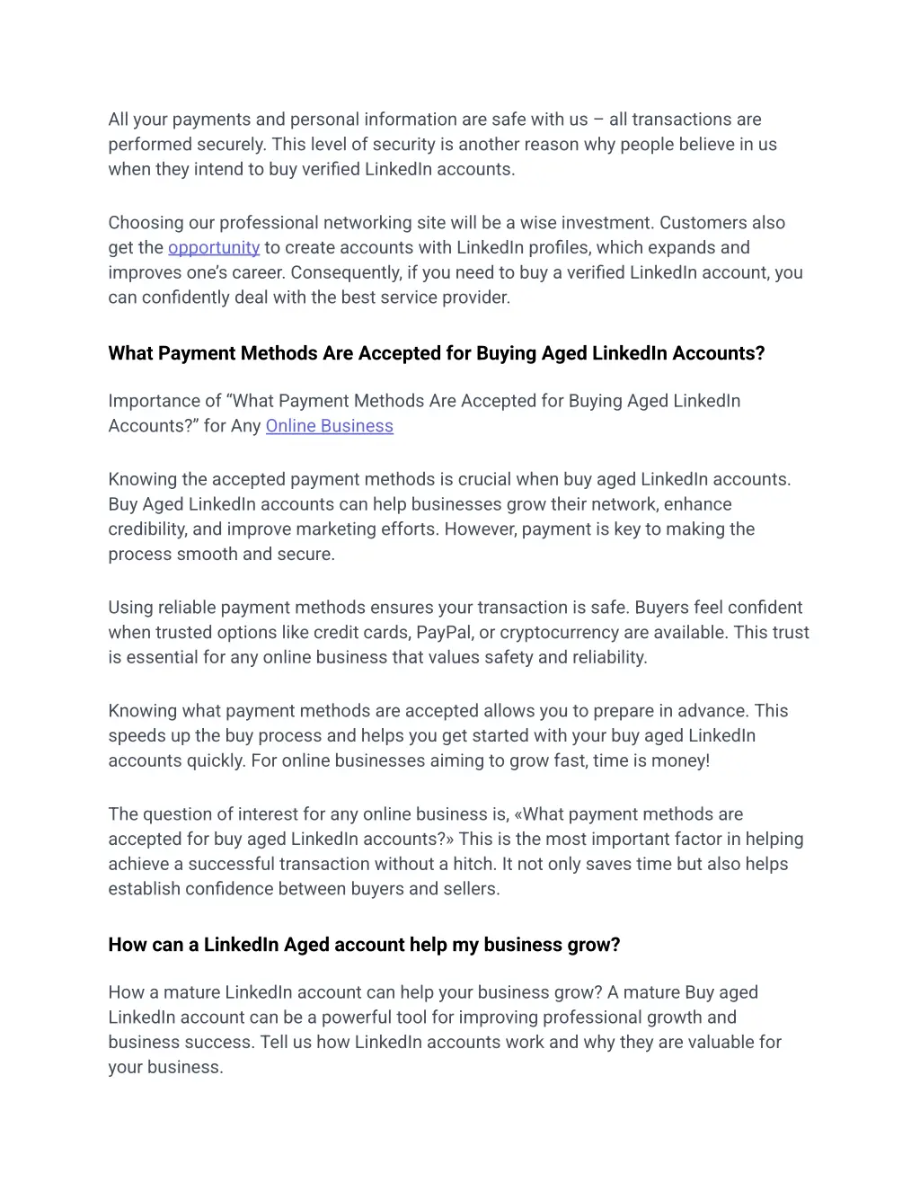 all your payments and personal information