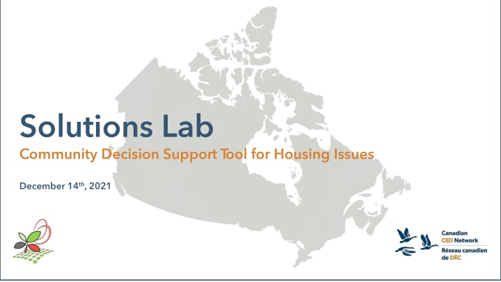 solutions lab community decision support tool