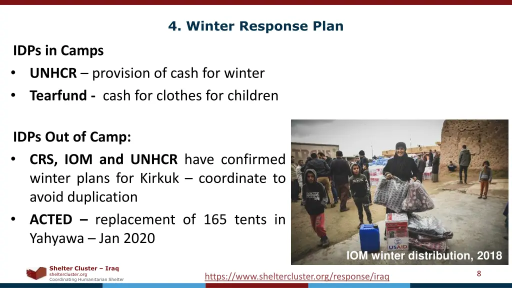 4 winter response plan