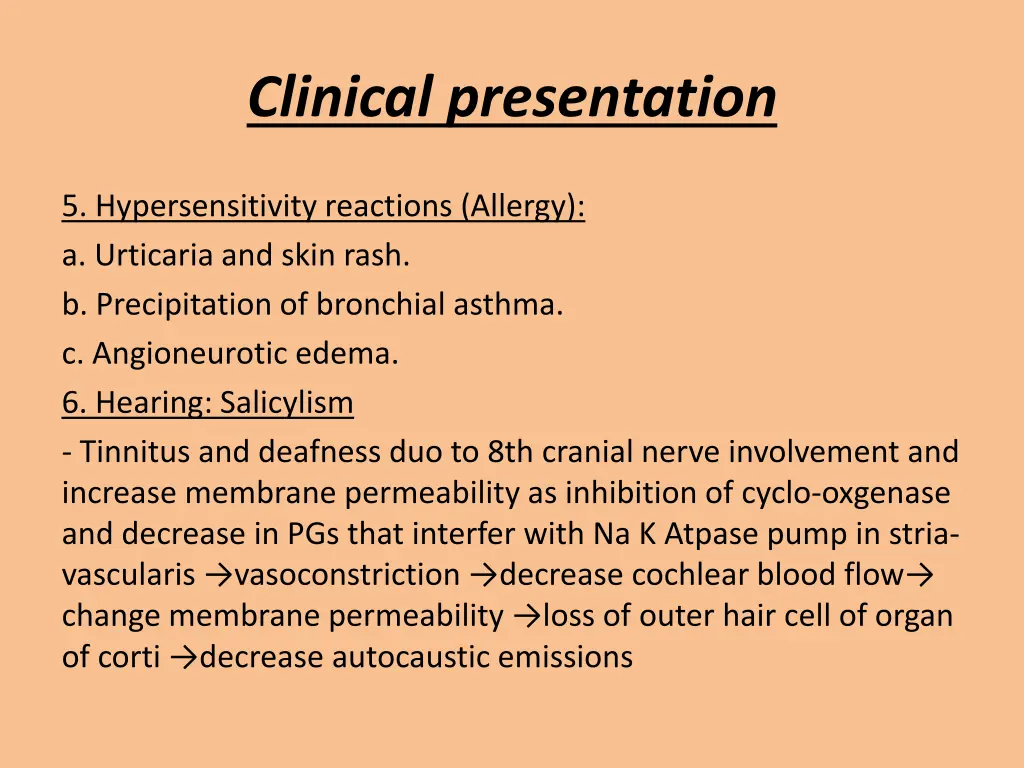 clinical presentation 2