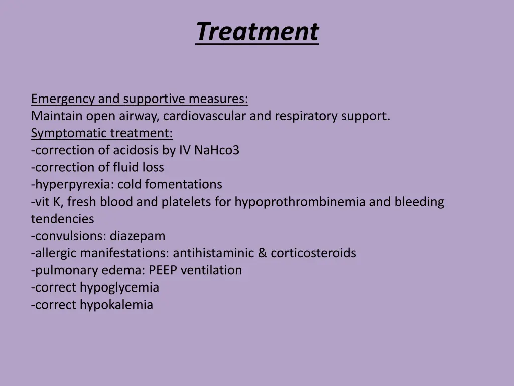 treatment