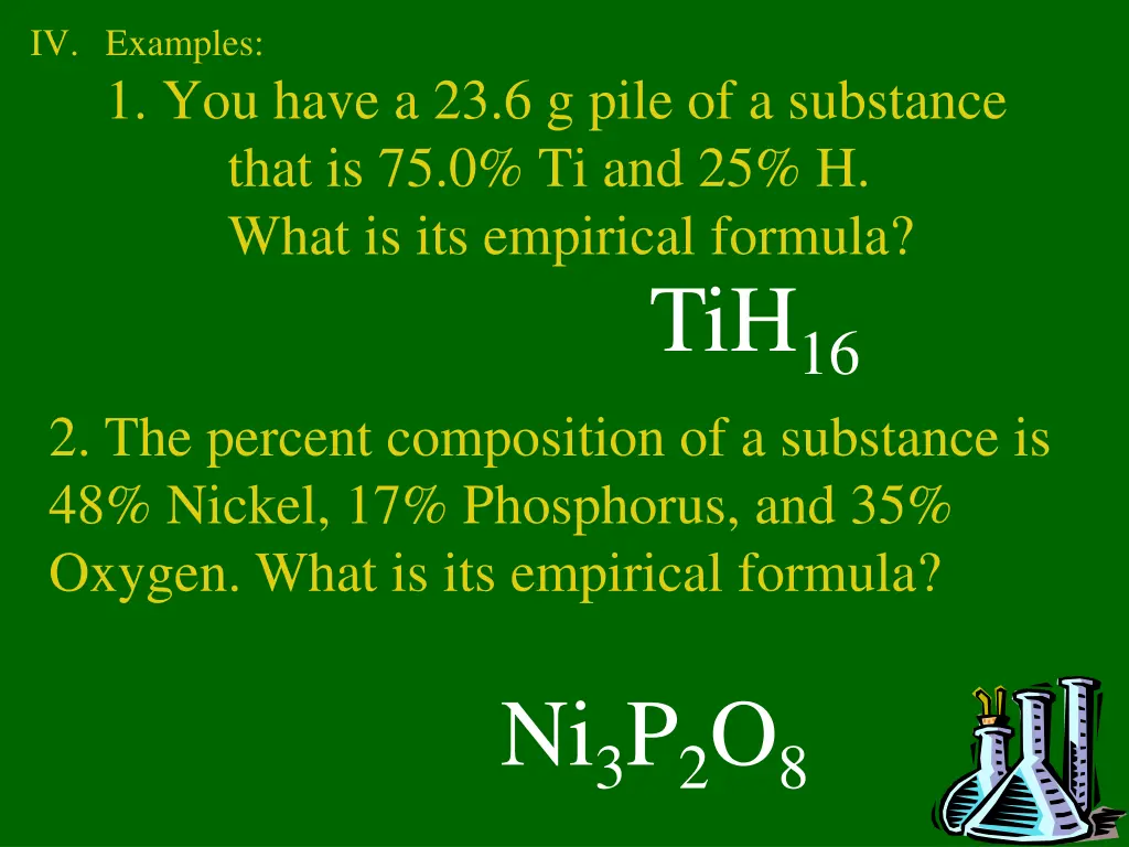 iv examples 1 you have a 23 6 g pile