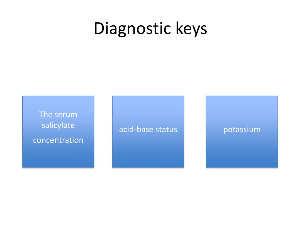 diagnostic keys