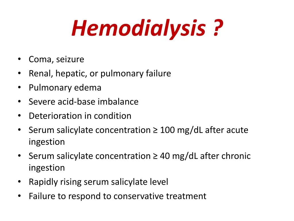 hemodialysis