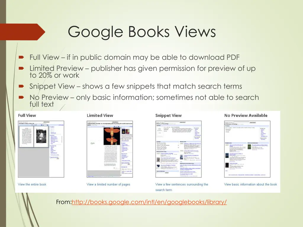google books views