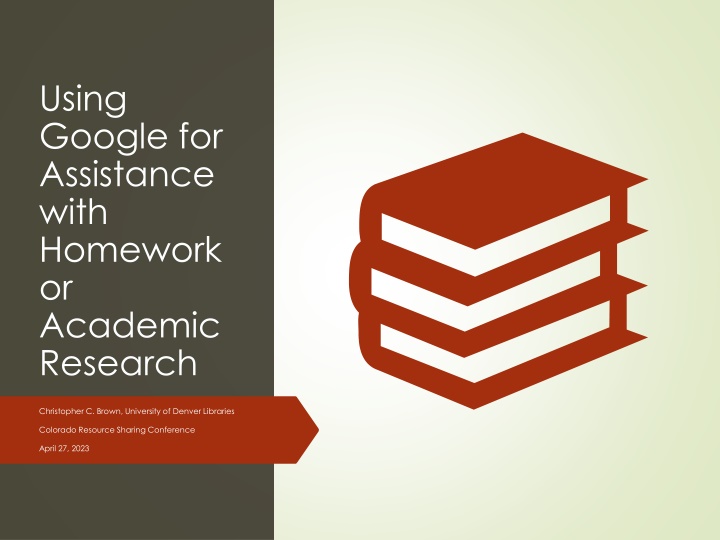 using google for assistance with homework