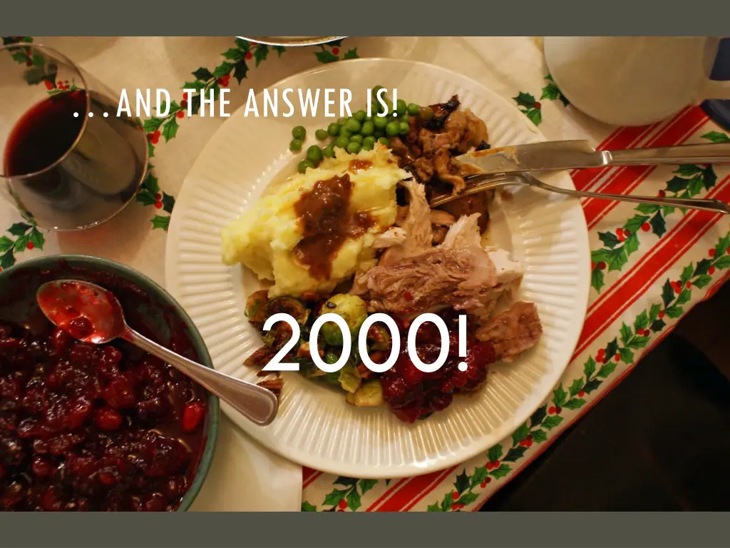 and the answer is