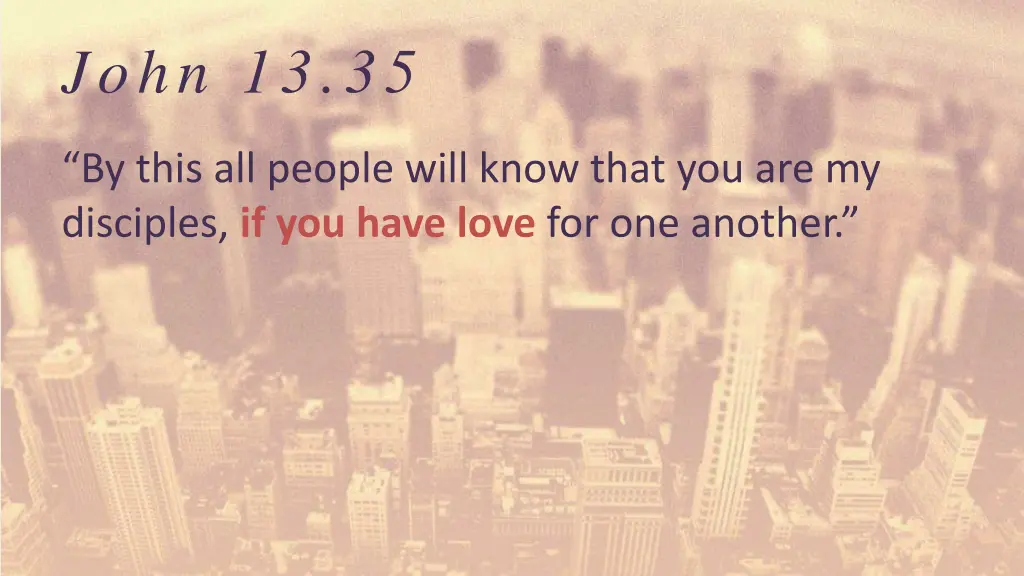 john 13 35