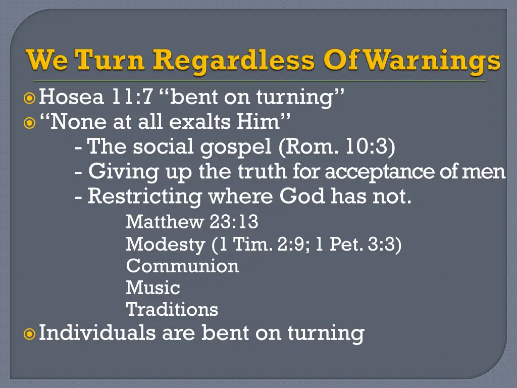 hosea 11 7 bent on turning none at all exalts