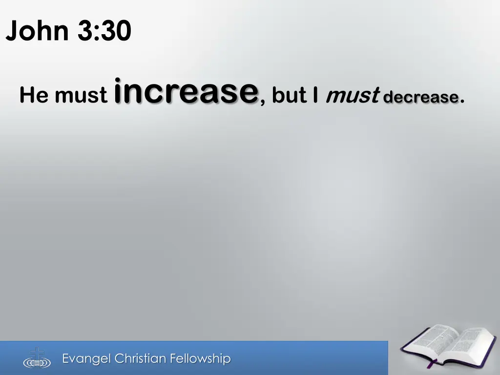 john 3 30
